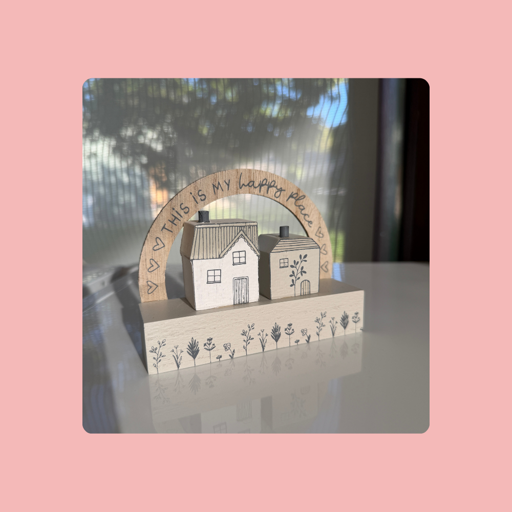 My Happy Place - Moments House Plaque