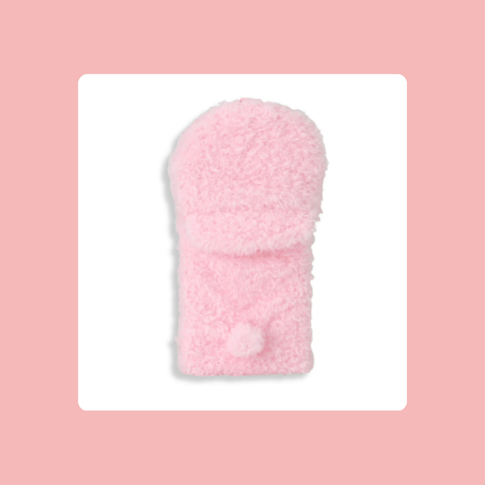 My Sweet Piano Fluffy Fabric Trading Card Holder