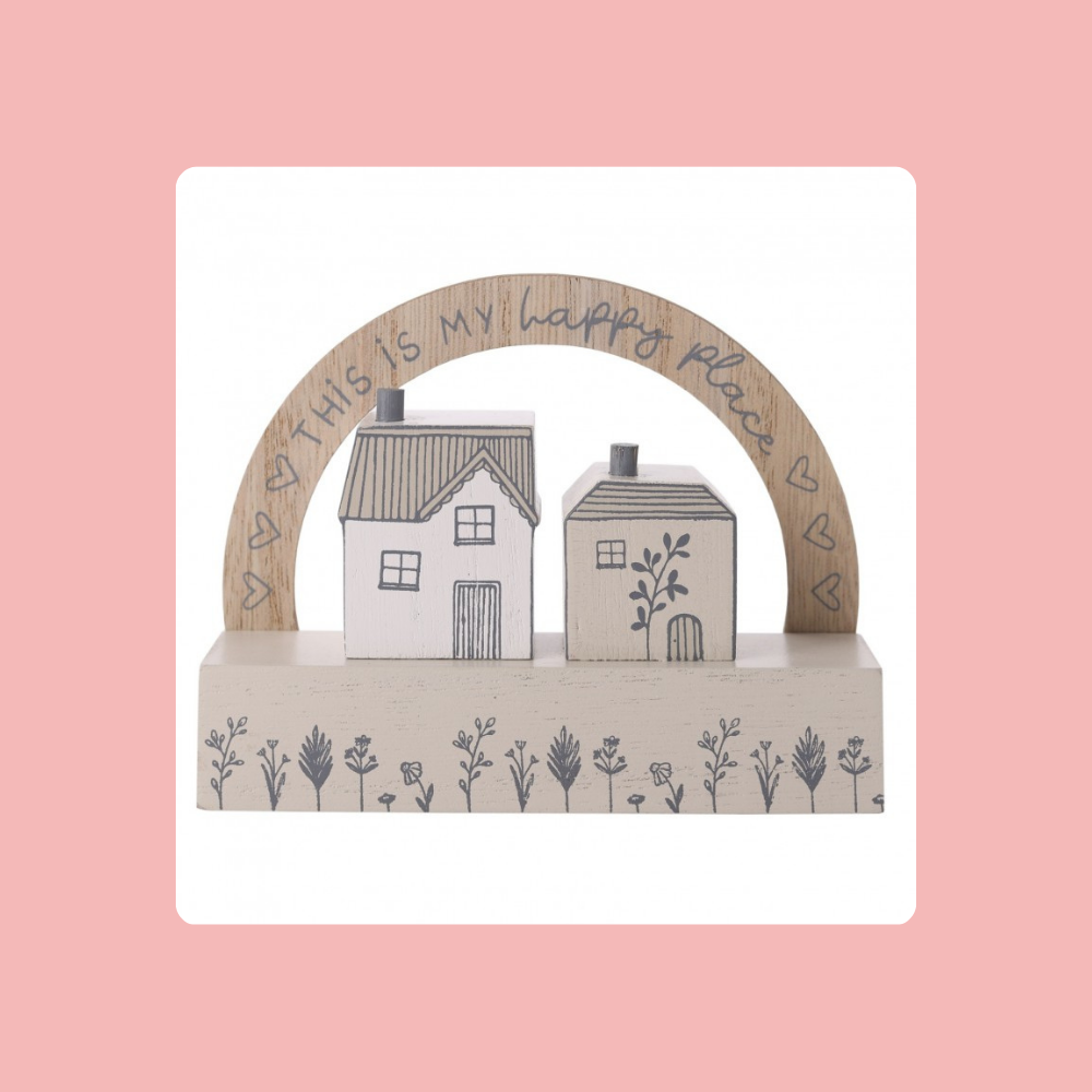 My Happy Place - Moments House Plaque