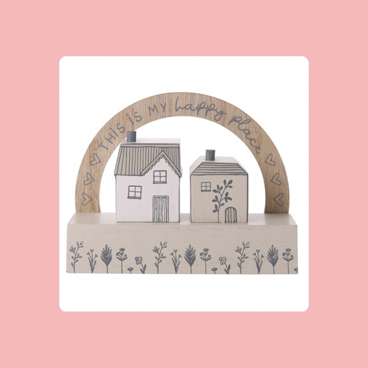 My Happy Place - Moments House Plaque