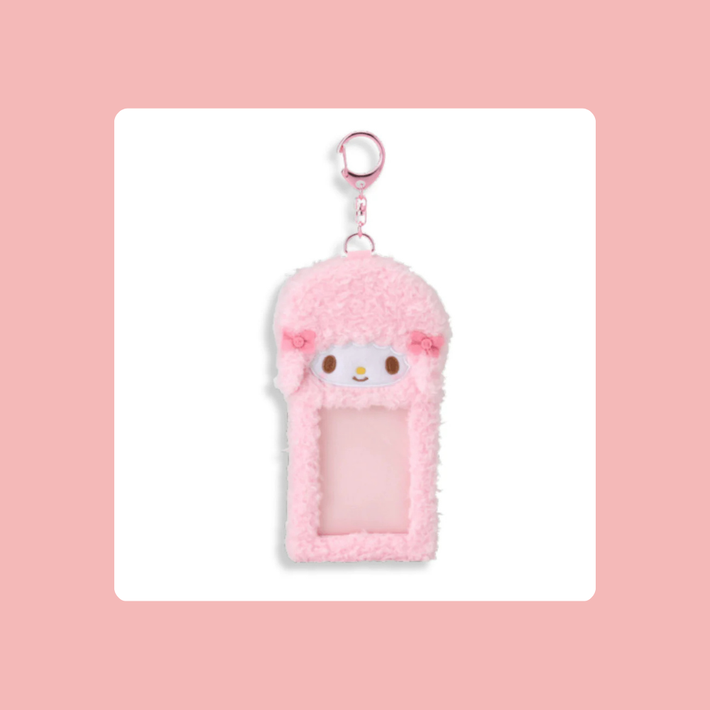 My Sweet Piano Fluffy Fabric Trading Card Holder