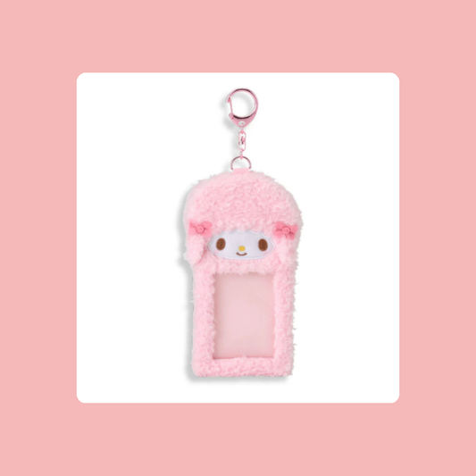 My Sweet Piano Fluffy Fabric Trading Card Holder