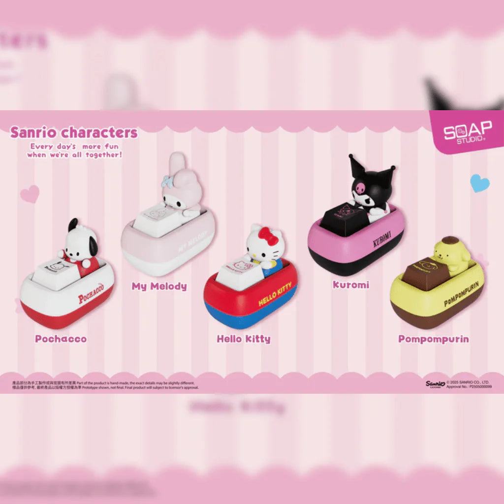 Sanrio Characters 3D Artisan Keycap Blind Box