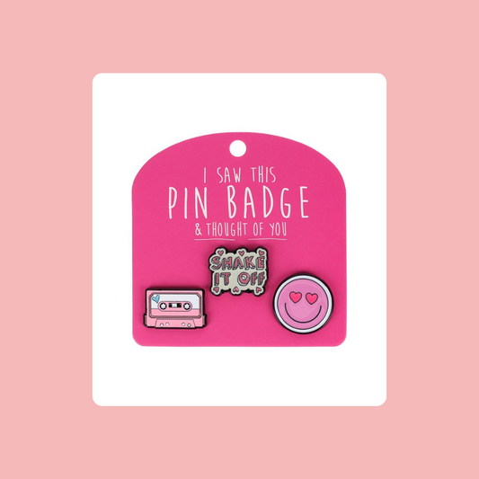 Shake It Off - I Saw This Pin Badge